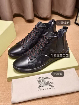 Burberry High-Top Fashion Men Shoes--032